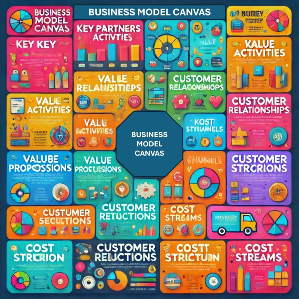 Business Model Canvas 9 blocks explained