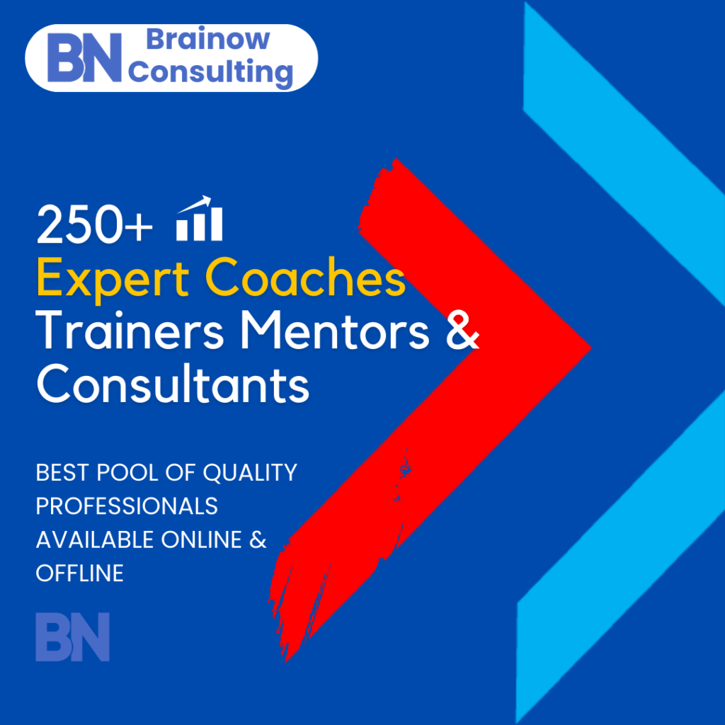 Brainow Consulting, Trainers, Coaches and Mentors